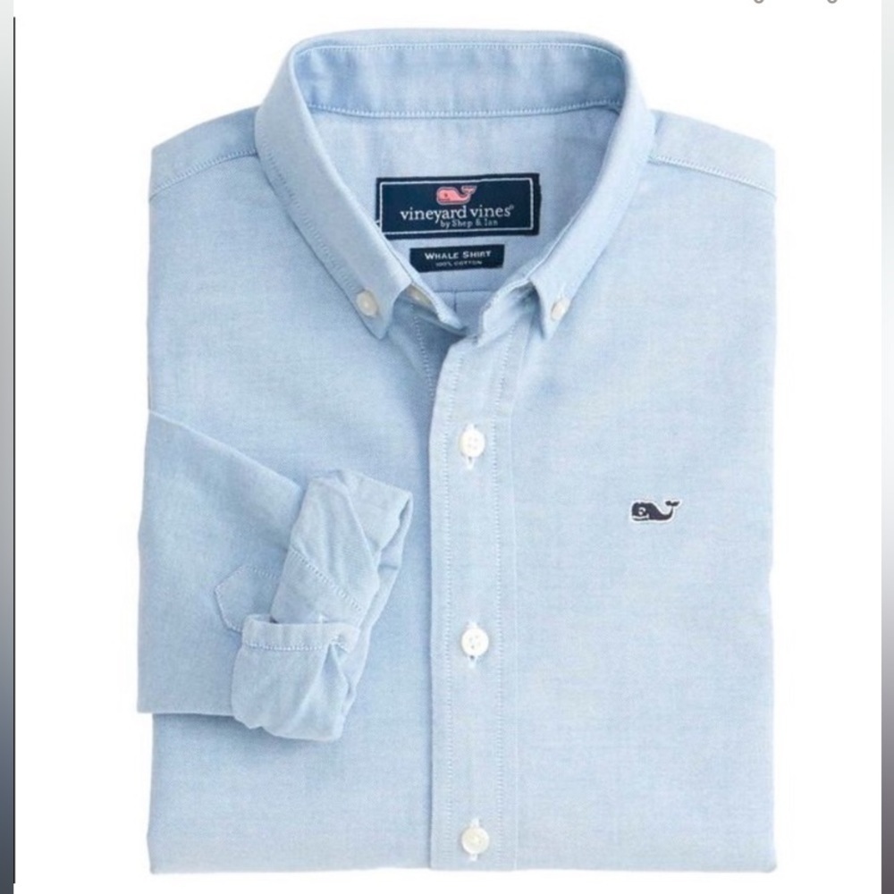 Vineyard Vines by Shep & Ian 100% Cotton Whale Oxford small